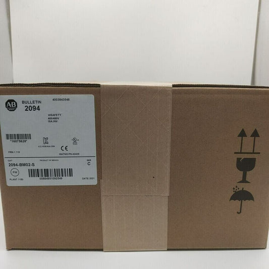 Sealed Allen-Bradley 2094-BM02 Integrated Axis Module 15A Servo Drive - ALLEN-BRADLEY