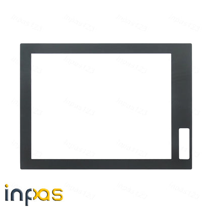 new For 6186M-15PT 6186M-15PTSS Touch panel screen glass + Front Film overlay