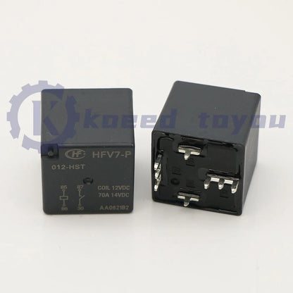 10PCS HFV7-P-012-HST Power Relay 12VDC 4Pin 70A 14VDC