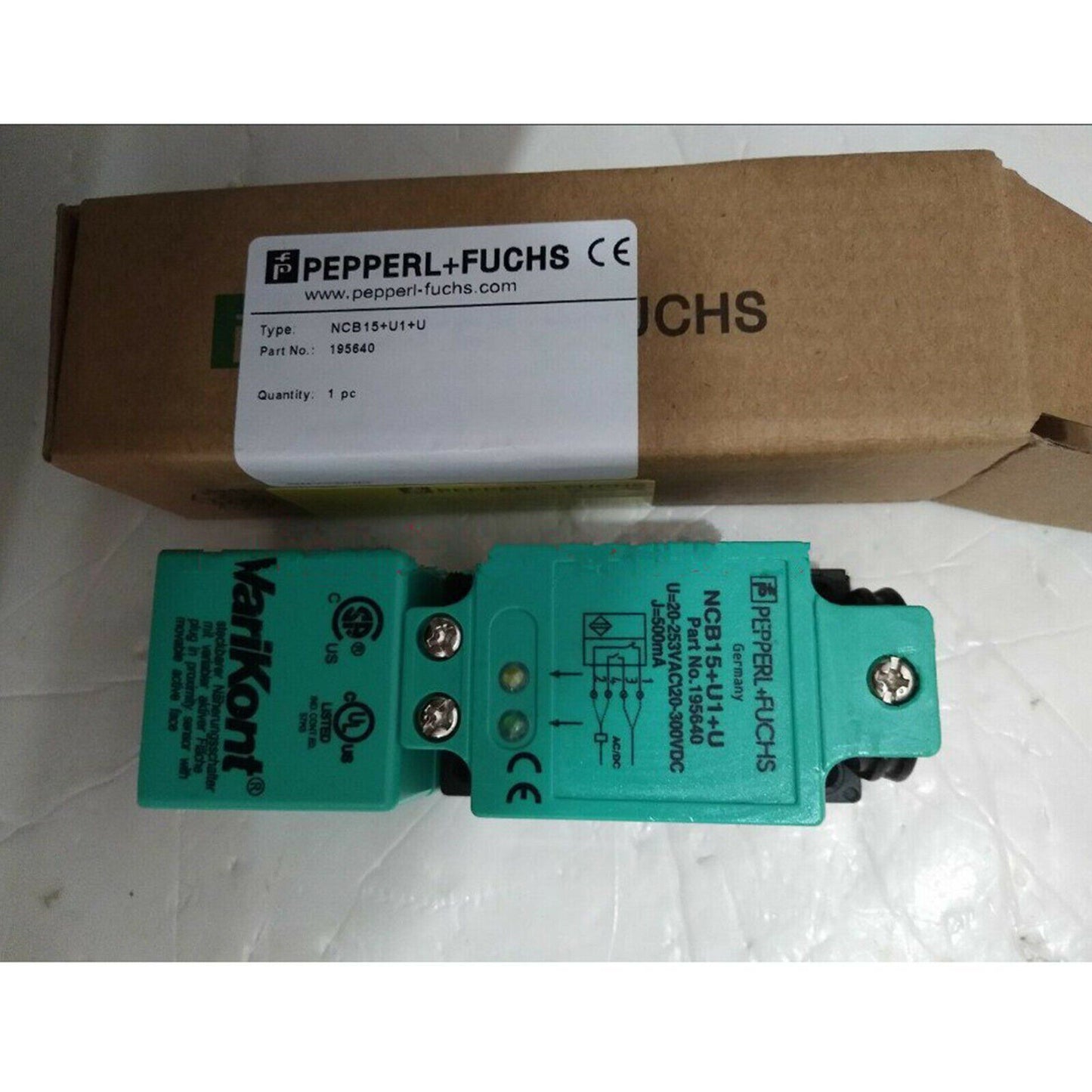 1PCS Pepperl+Fuchs NCB15-U1-U Sensor Fast - PEPPERL+FUCHS