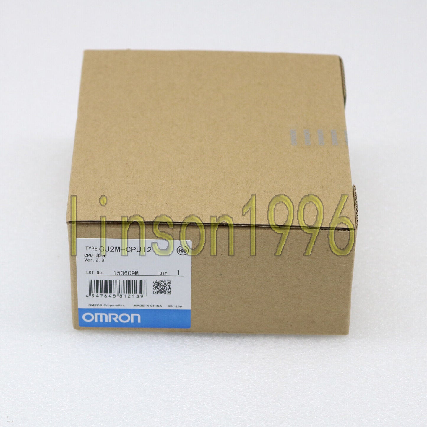 Omron CJ2M-CPU12 PLC 1-Year Warranty - OMRON