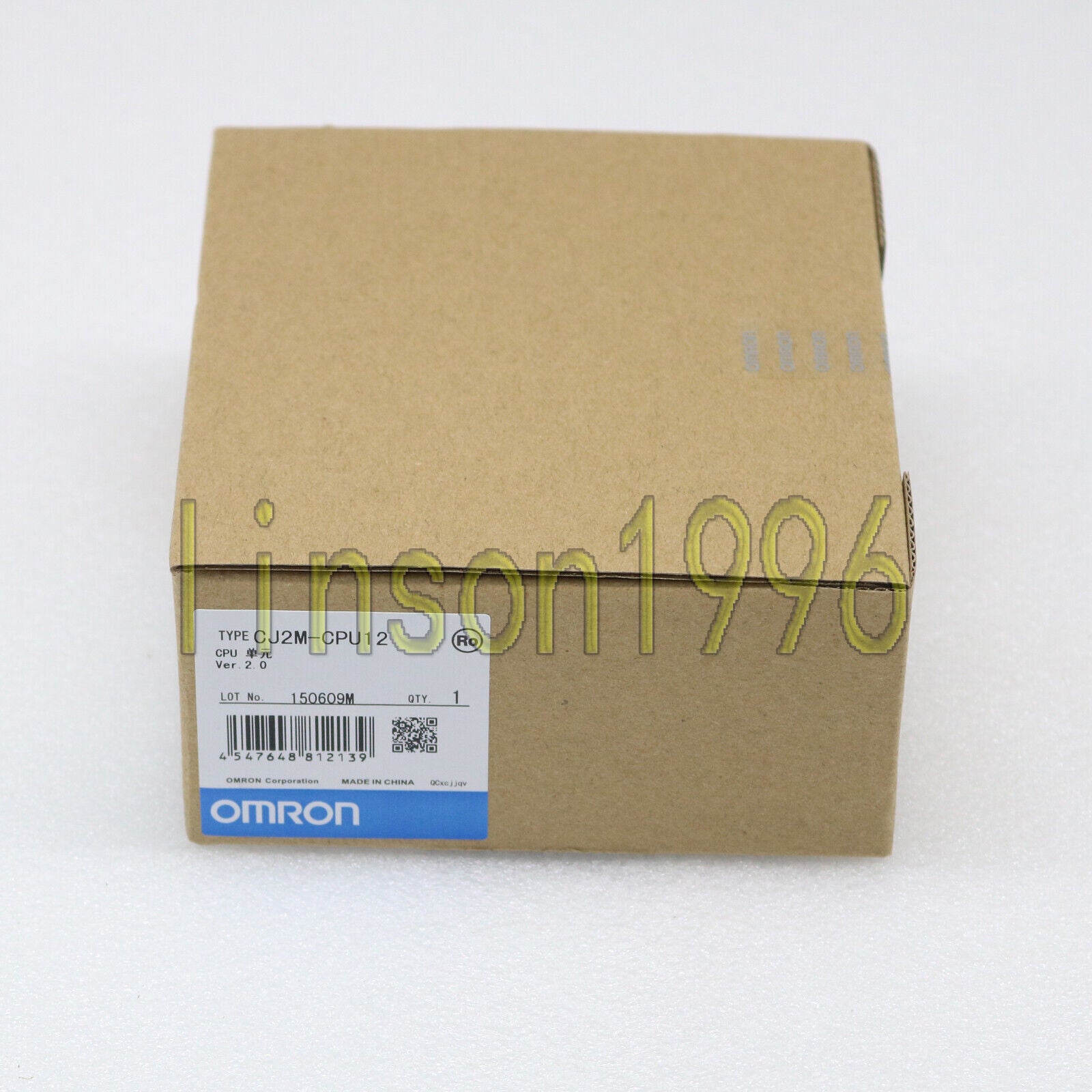 Omron CJ2M-CPU12 PLC 1-Year Warranty - OMRON