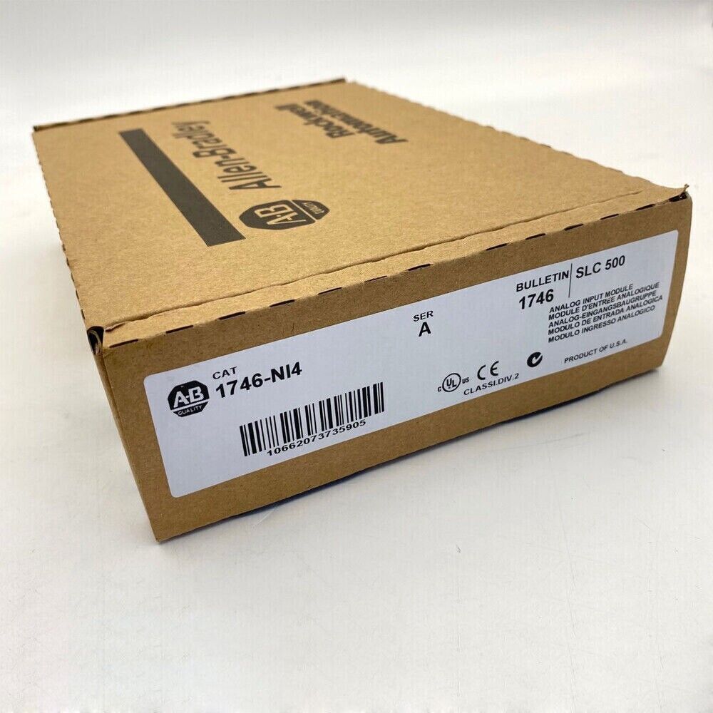 Allen-Bradley 1746-NI4 SER A SLC 500 Analog Input Module PLC - ALLEN-BRADLEY