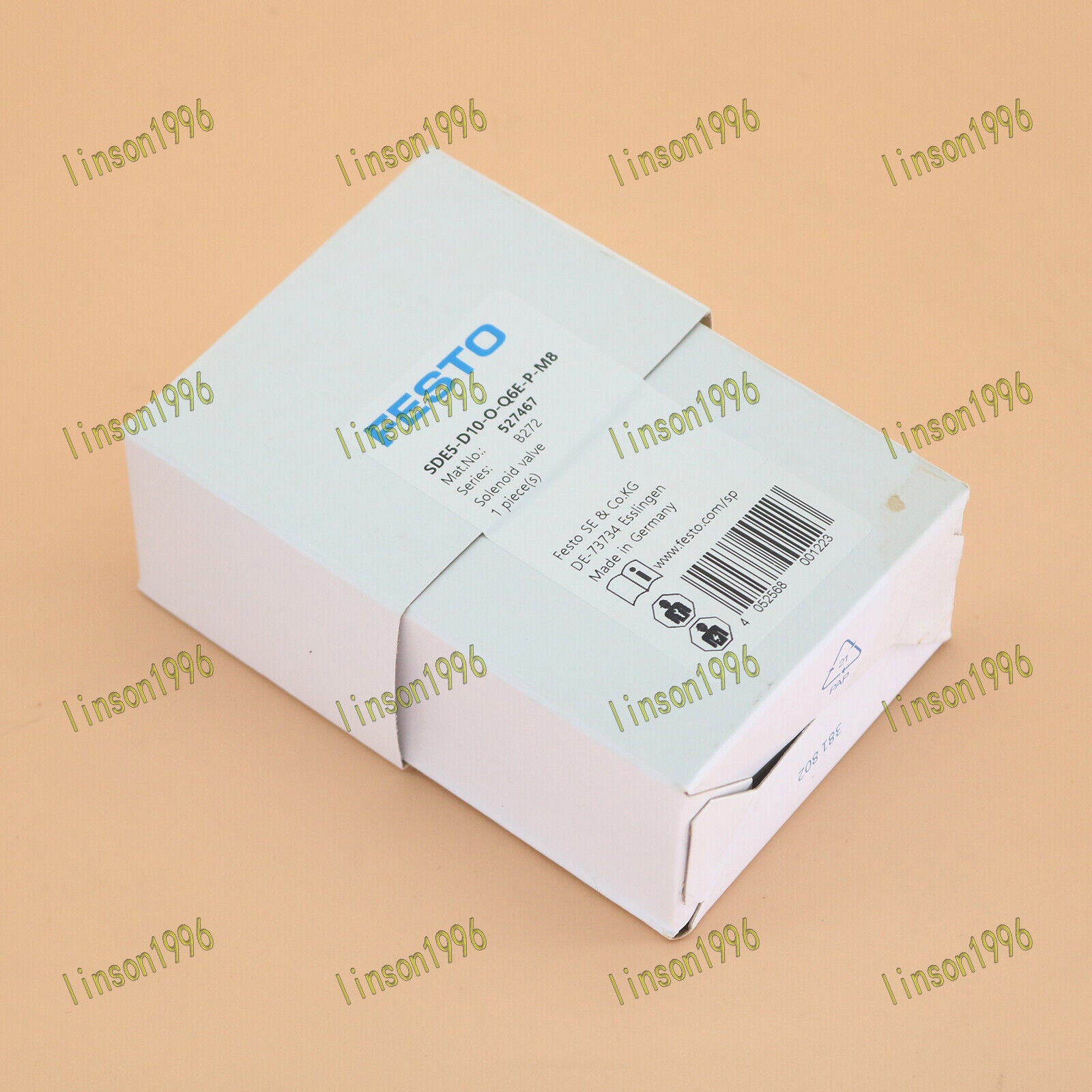 New FESTO Pressure Switch SDE5-D10-O-Q6E-P-M8 | 1-Year Warranty - FESTO
