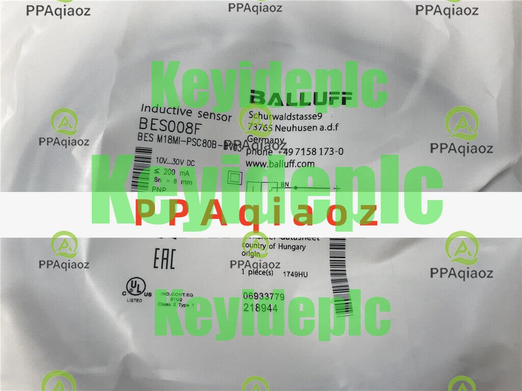 1Pcs BALLUFF BES M18MI-PSC80B-BV03（BES008F) sensor Fast delivery / #ke