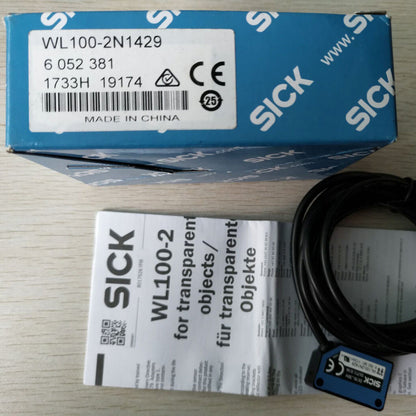 ONE SICK WL100-2N1429 Photoelectric Sensors in box SPOT STOCKS - ONE SICK