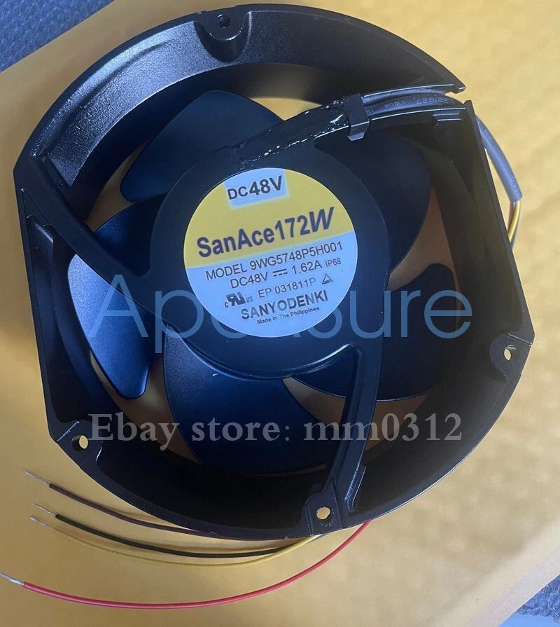 1pcs SanAce172W MODEL 9WG5748P5H001 DC 48V 1.62A Cooling Fan