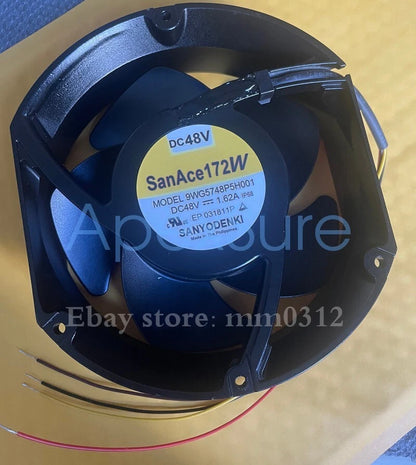 1pcs SanAce172W MODEL 9WG5748P5H001 DC 48V 1.62A Cooling Fan