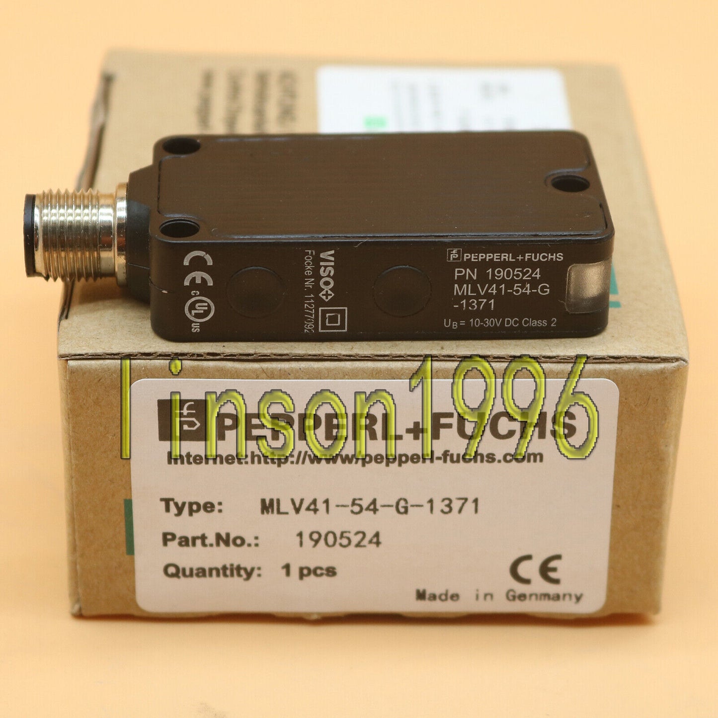 New Pepperl+Fuchs Photoelectric Switch MLV41-54-G-1371 - PEPPERL+FUCHS