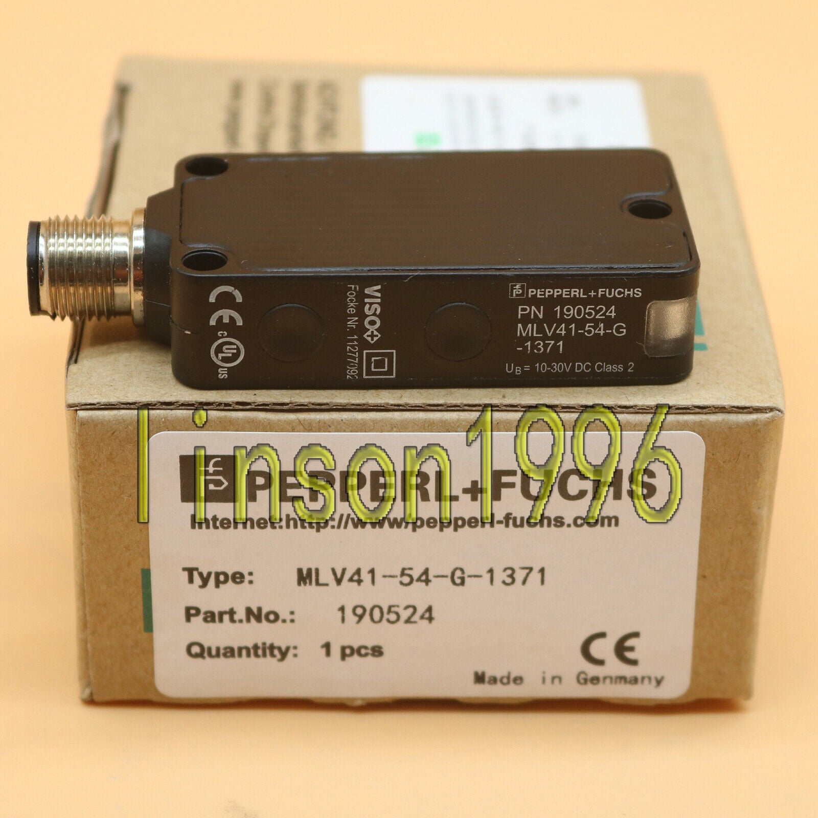 New Pepperl+Fuchs Photoelectric Switch MLV41-54-G-1371 - PEPPERL+FUCHS