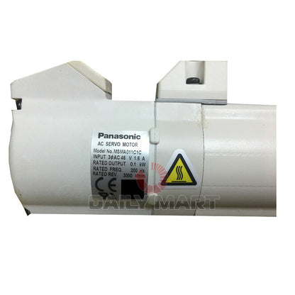 used & Tested PANASONIC MSMA012C1N Servo Motor - PANASONIC