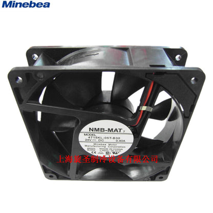1pcs NMB 4715KL-05T-B30 24V 0.4A 12038 12CM insert type cooling fan