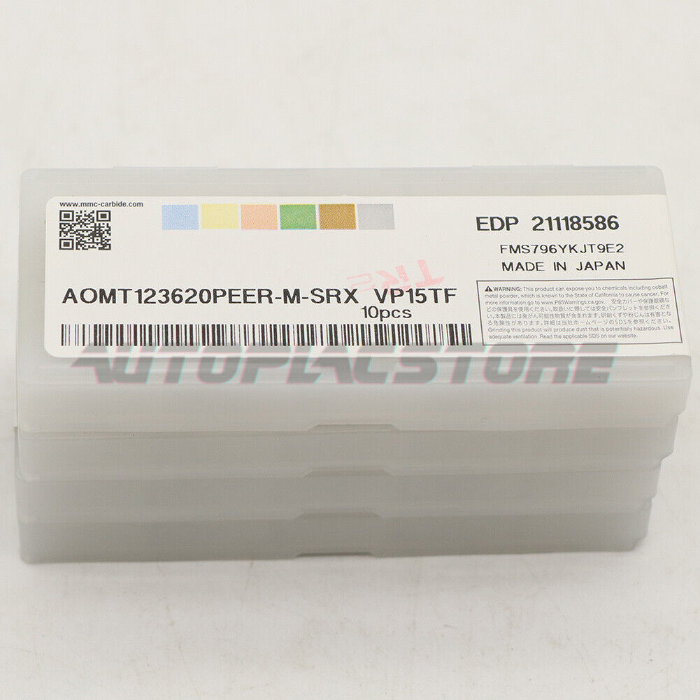 10pcs VP15TF Carbide Inserts PEER-M-SRX Set - KOEED