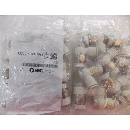10-PC AS3201F-03-10SA Throttle Valve - SMC