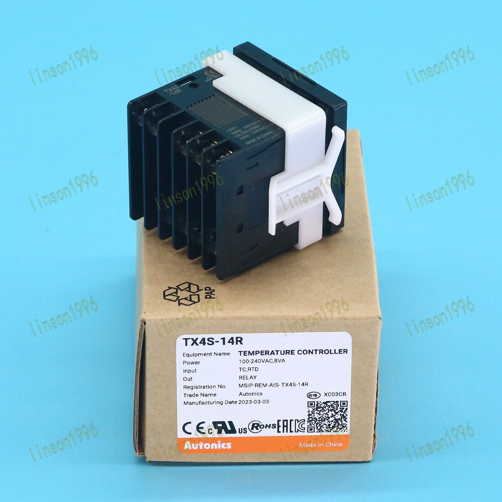 1PC Temperature Controller TX4S-14R Fast - AUTONICS