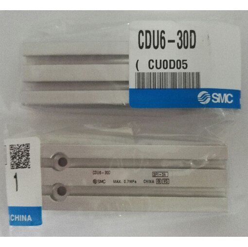 SMC CDU6-30D Cylinder Installation - SMC