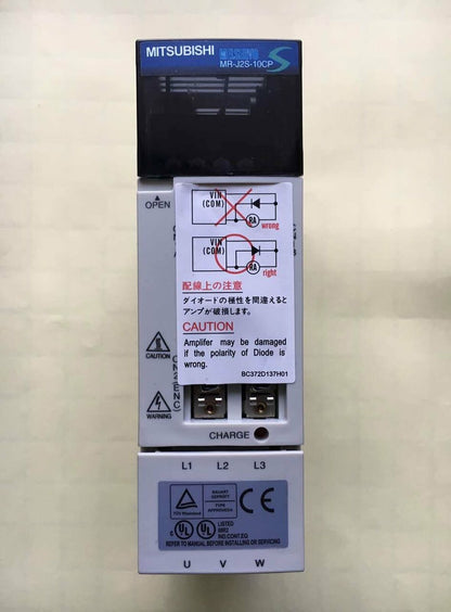 Used Mitsubishi MRJ2S10CP Servo Drive - MITSUBISHI