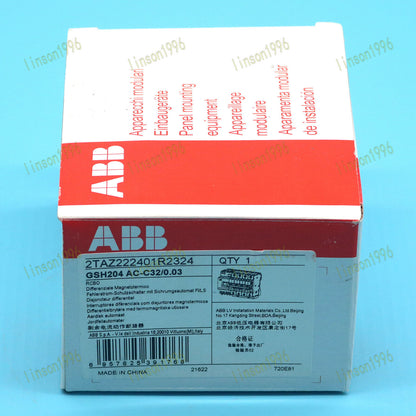 ABB GSH204-C32 Circuit Breaker Quality Assurance - ABB