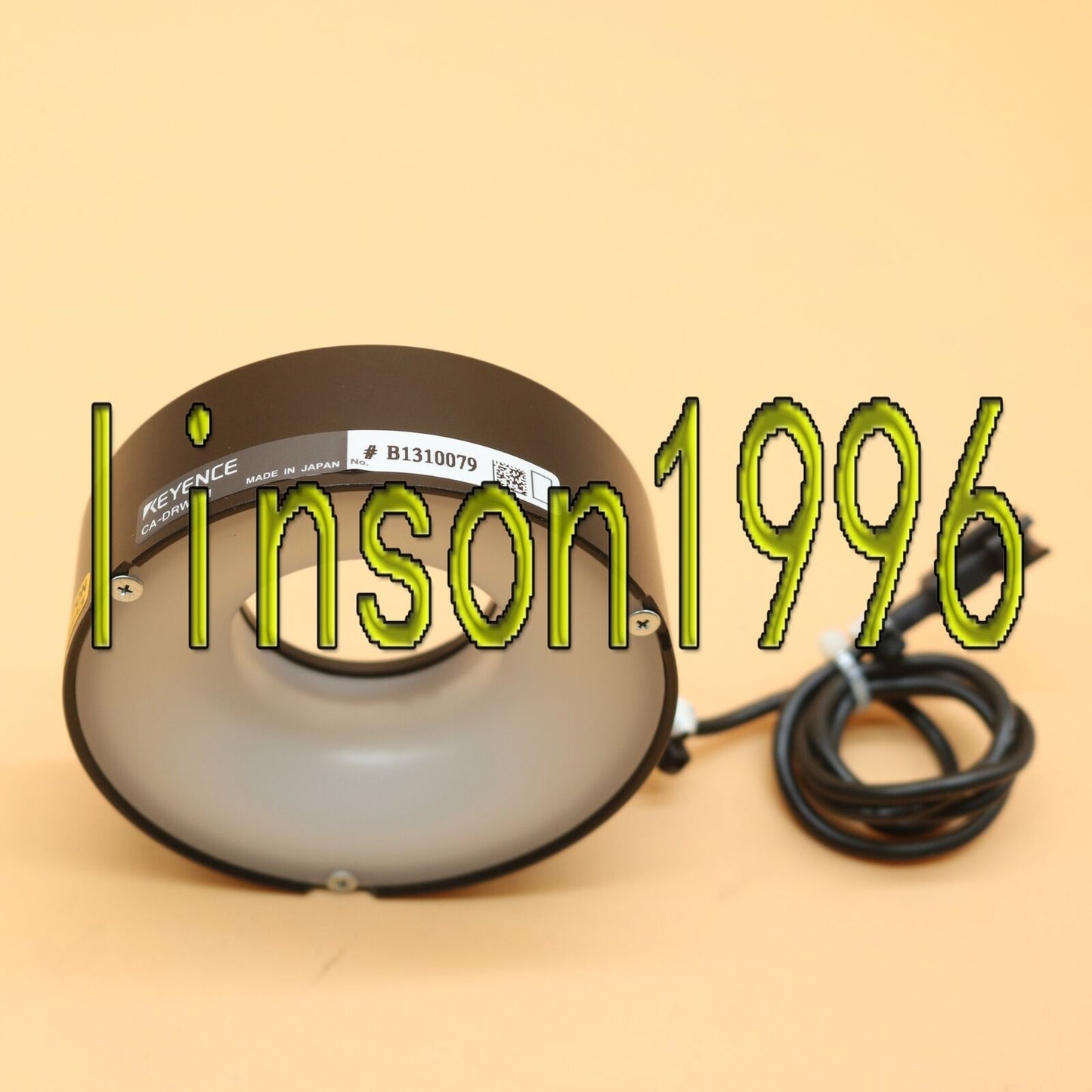Used Keyence CA-DRW8M Ring Light Source – Replacement Bulb for Industrial Use - KEYENCE