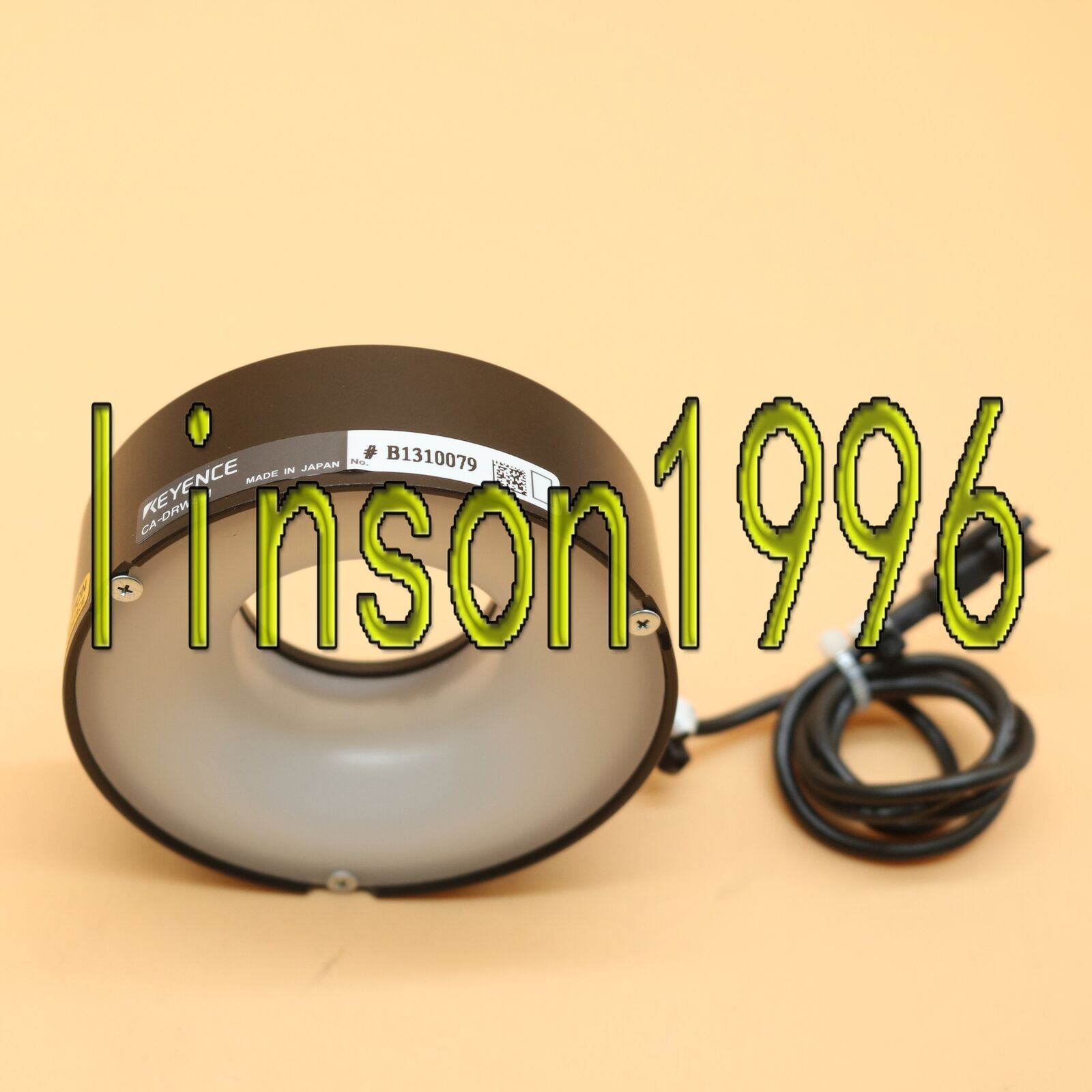 Used Keyence CA-DRW8M Ring Light Source – Replacement Bulb for Industrial Use - KEYENCE
