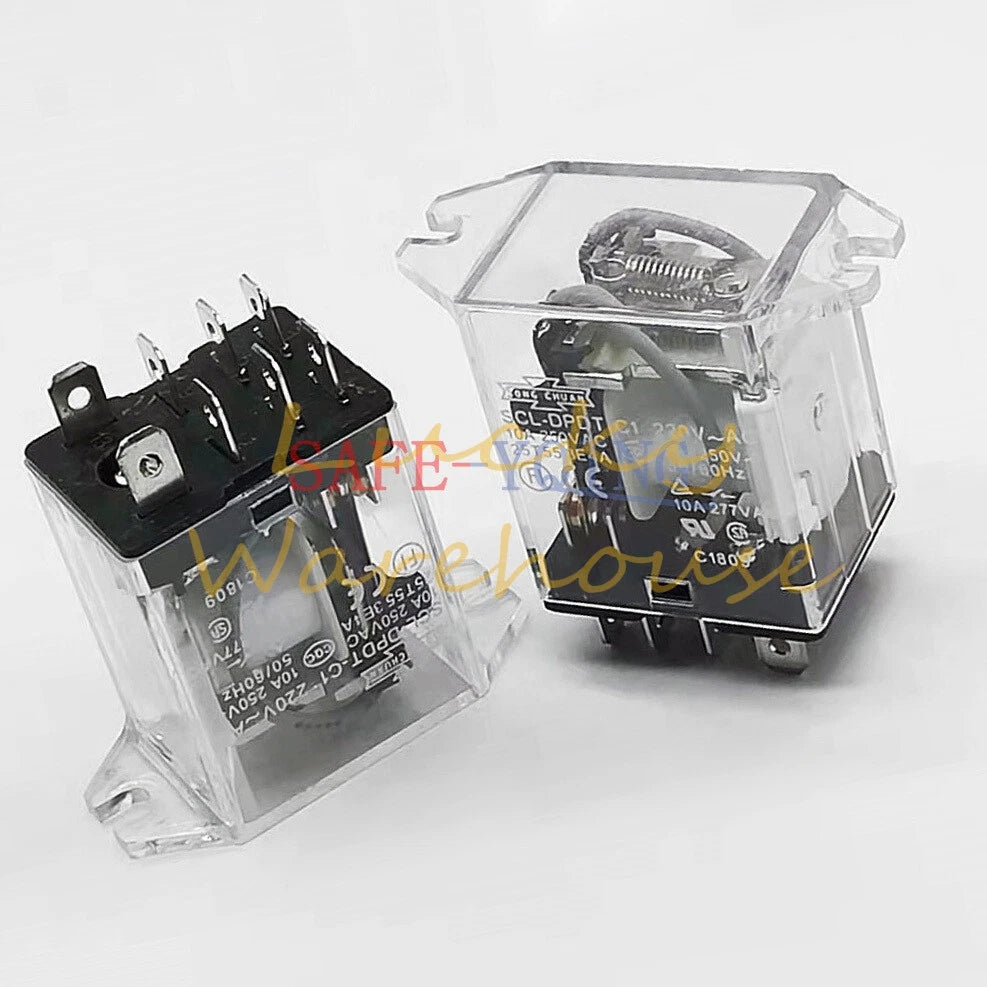 ONE SONG CHUAN SCL-DPDT-C1 220VAC Relay