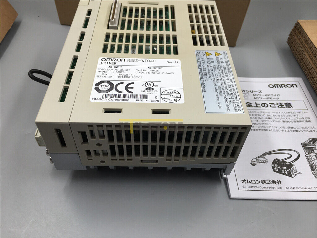 new 1pcs Omron Omron Driver R88D-WT04H R88DWT04H - OMRON