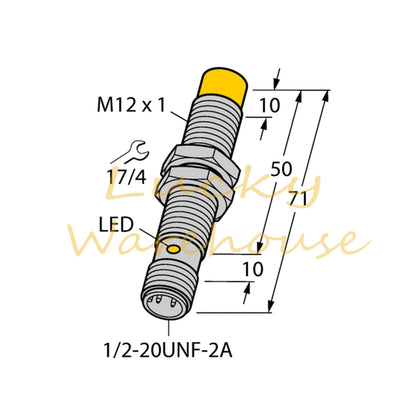 TURCK NI8U-G12-ADZ32X-B3131 4281105 Inductive sensor #