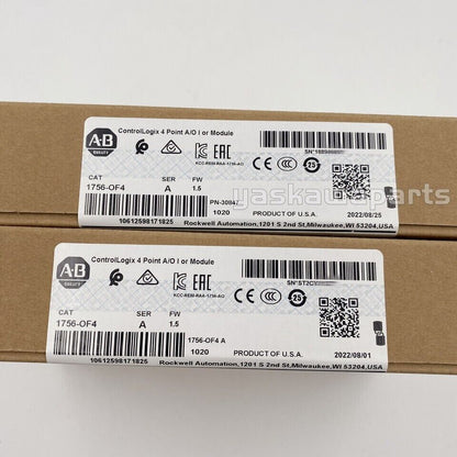 AB 1756-OF4 ControlLogix 4 Pt I or V Module New Sealed - CONTROLLOGIX
