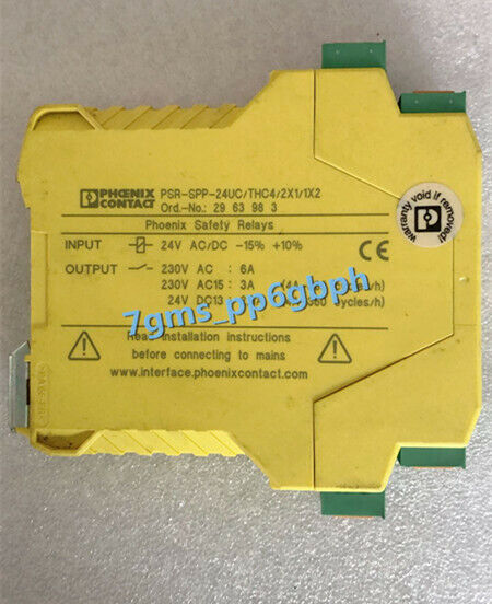 Used PILZ Module PSR-SPP-24UC/THC4/2X1/1X2 in Good Condition - PILZ