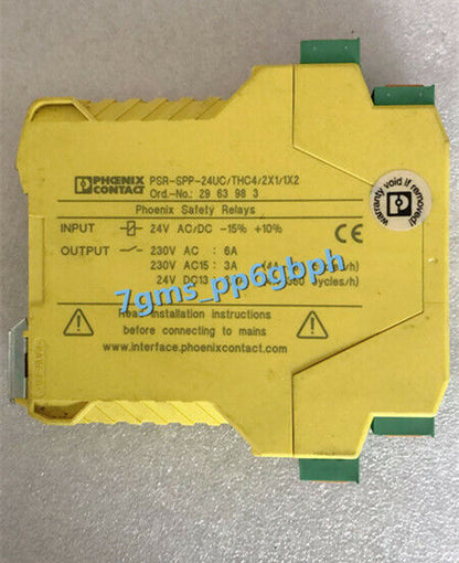 Used PILZ Module PSR-SPP-24UC/THC4/2X1/1X2 in Good Condition - PILZ