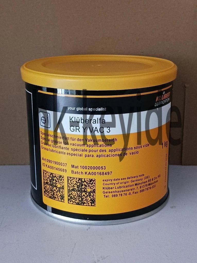 KLUBER Lubrication Kluberalfa GR Y VAC 3 1kg GRYVAC3 free shipping