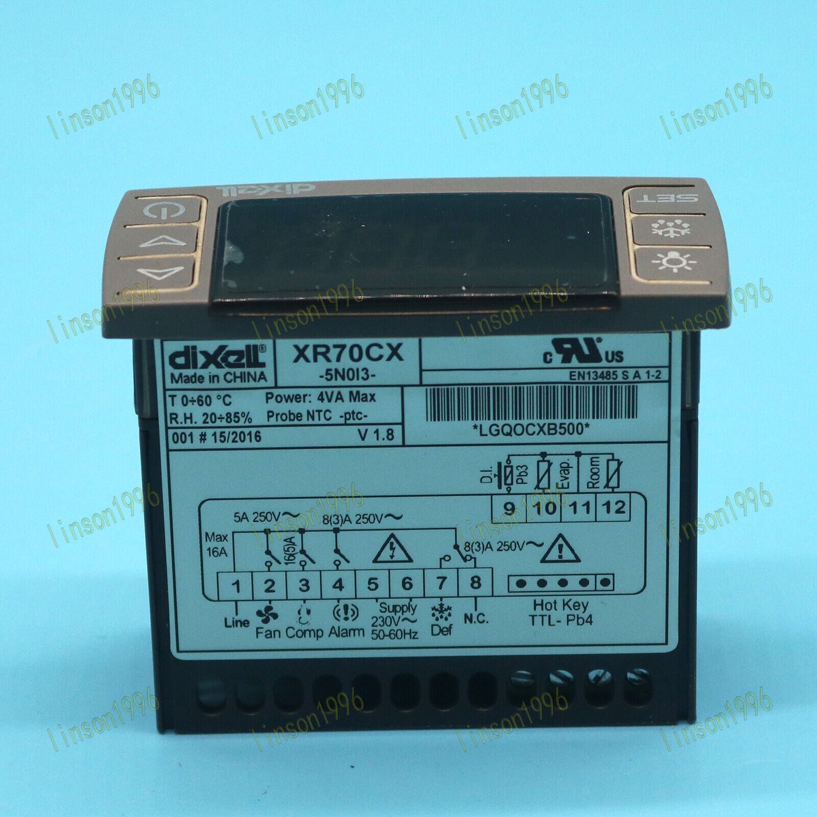 DIXELL Temperature Controller XR70CX-5N0I3 - 1PC - DIXELL