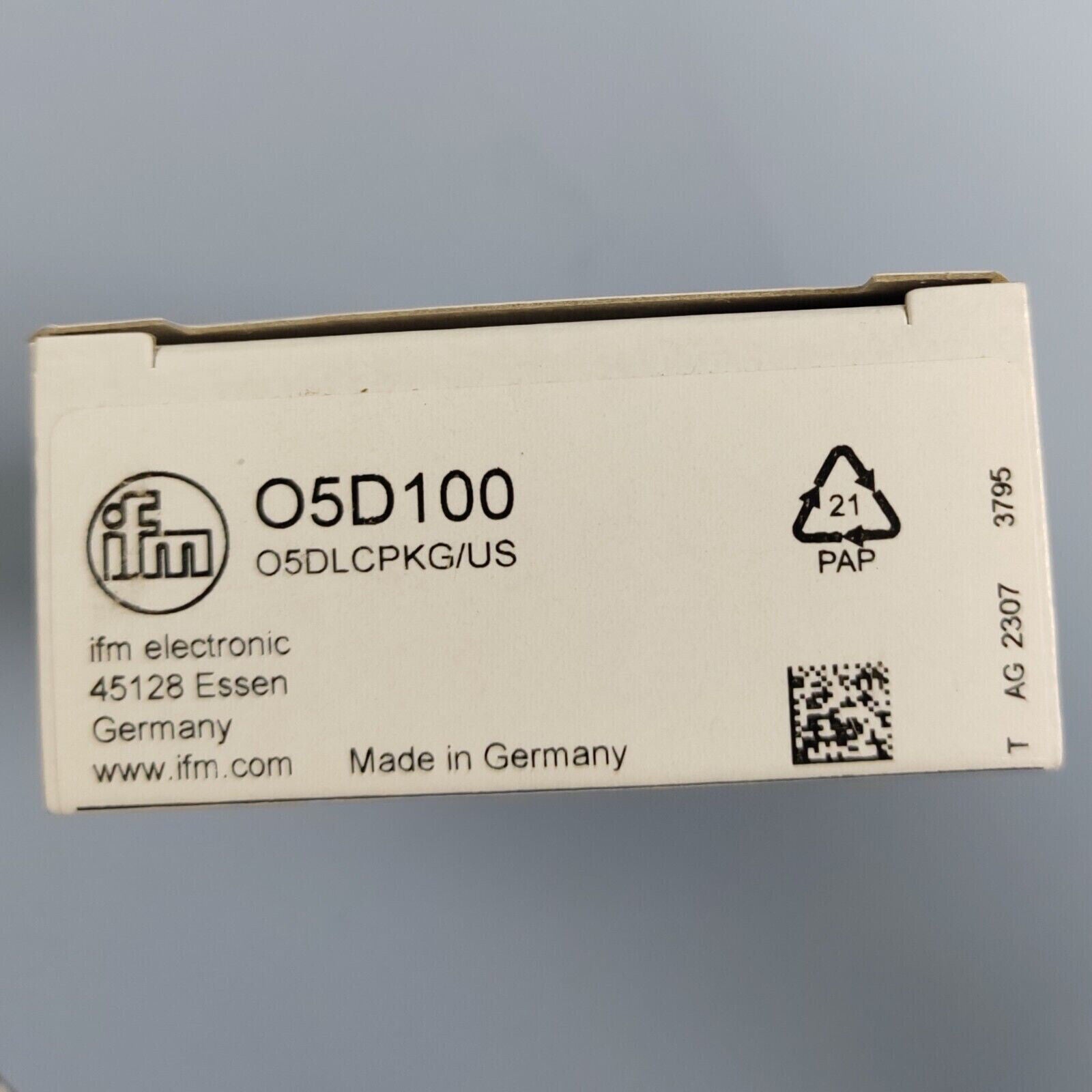 New IFM O5D100 Sensor - Motion Detection System with 100 Detection Range - IFM