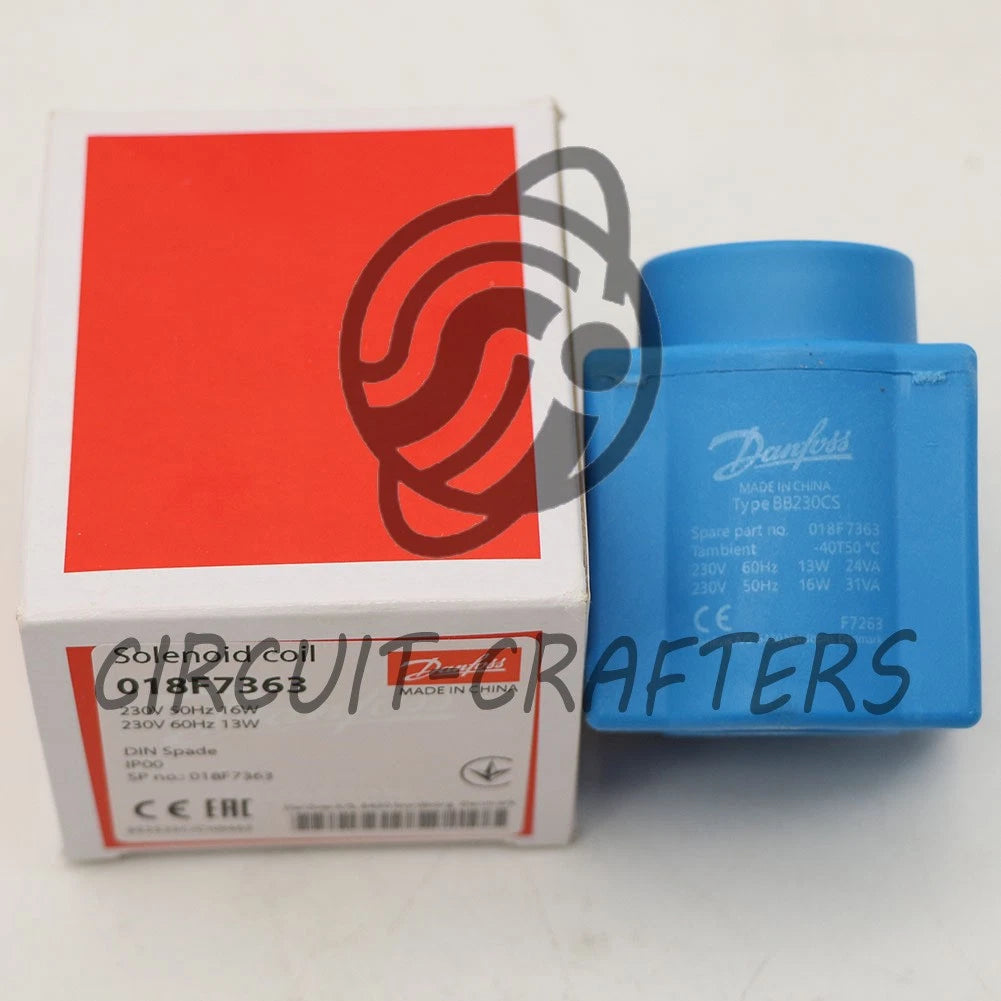 1PCS Danfoss Solenoid Coil 018F7363 BB230CS