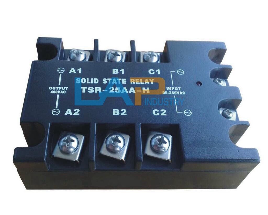 new  FOR FOTEK Three Phase Solid State Relay TSR-25AA-H