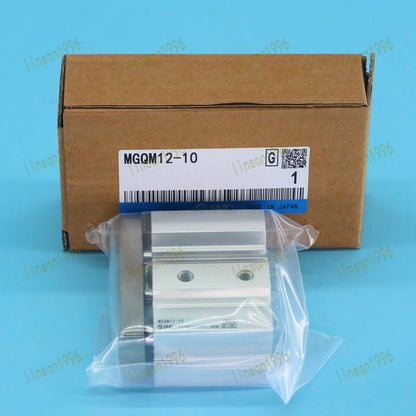 New MGQM12-10 SMC Guide rod cylinder in a box fast shipped - MGQM