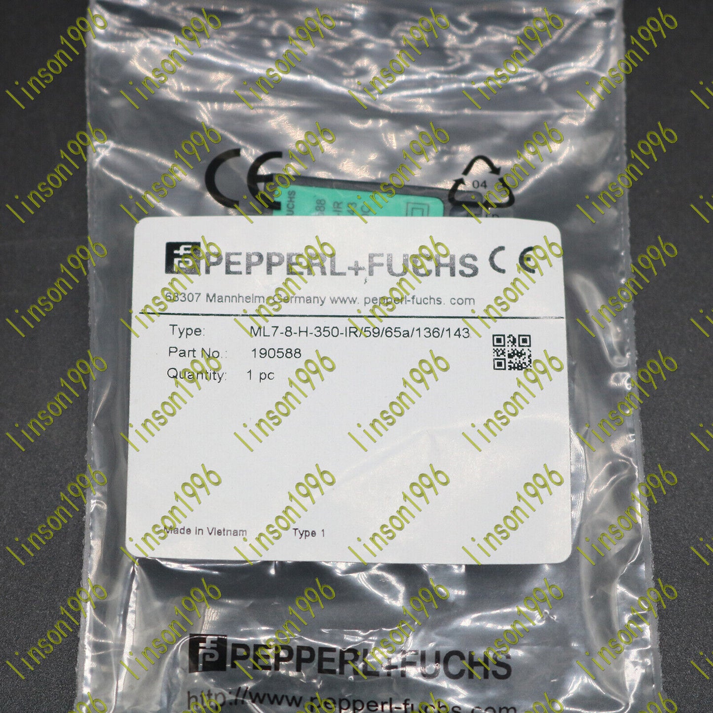 PEPPERL+FUCHS ML7-8-H-350 Photoelectric Switch Fast Ship - PEPPERL+FUCHS