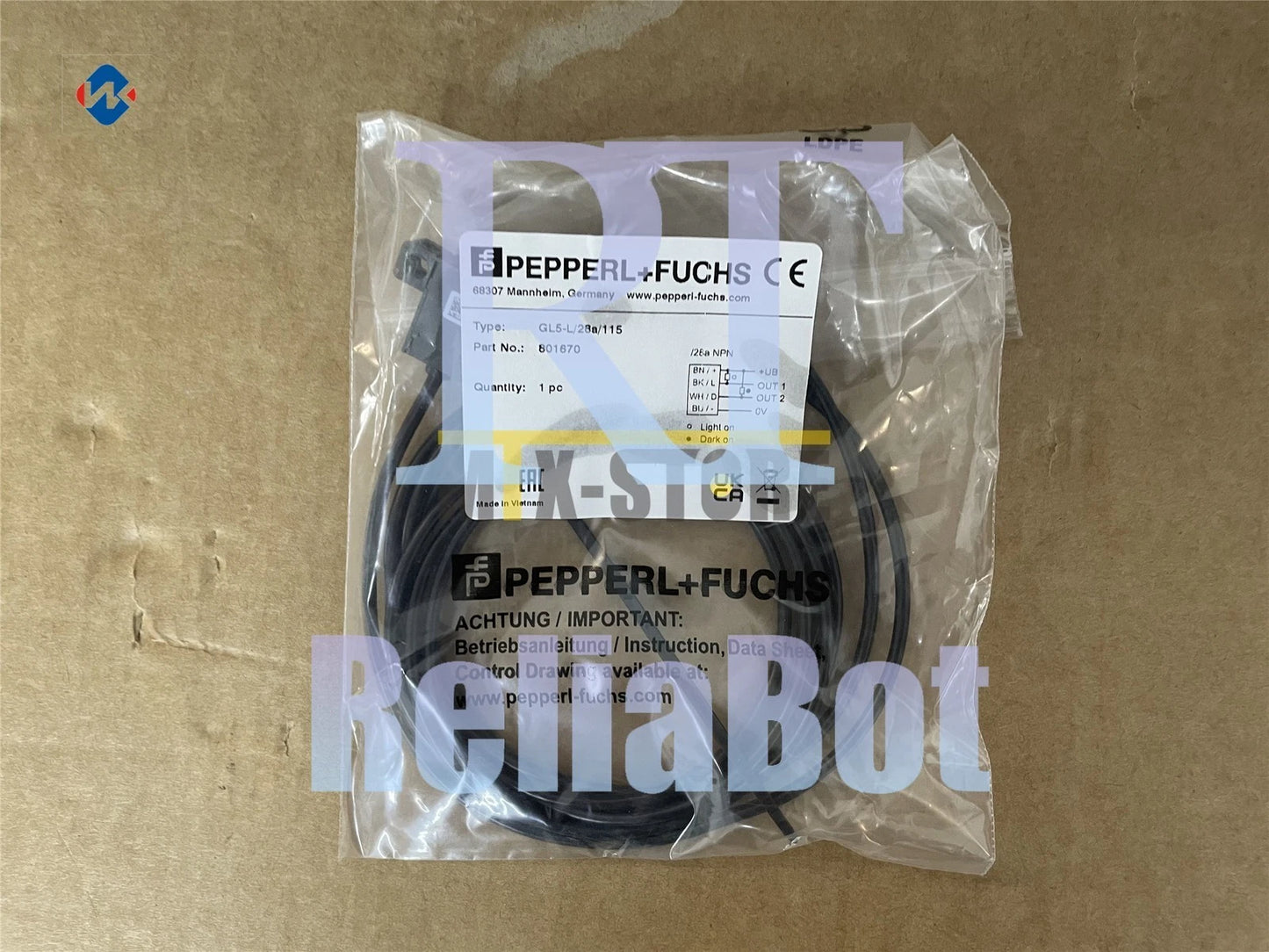 1PCS P+F GL5-L/28A/115 ones Sensor&Proximity Switch