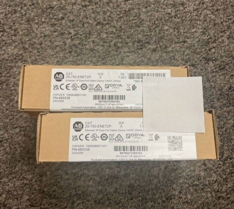 AB Brand New Ethernet/IP 20-750 Dual-Port Device - AB