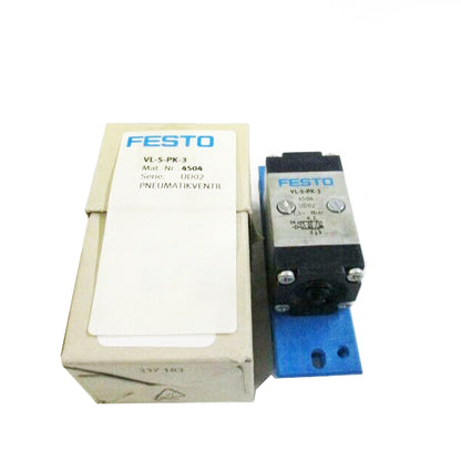 FESTO VL-5-PK-3 4504 Pneumatic Control Valve - FESTO