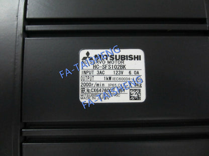 1PC Mitsubishi Ac Servo Motor HC-SFS102BK HCSFS102BK