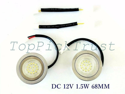 2pcs Input DC12V 1.5W 68mm Rangehood Led Light Fits Most Models