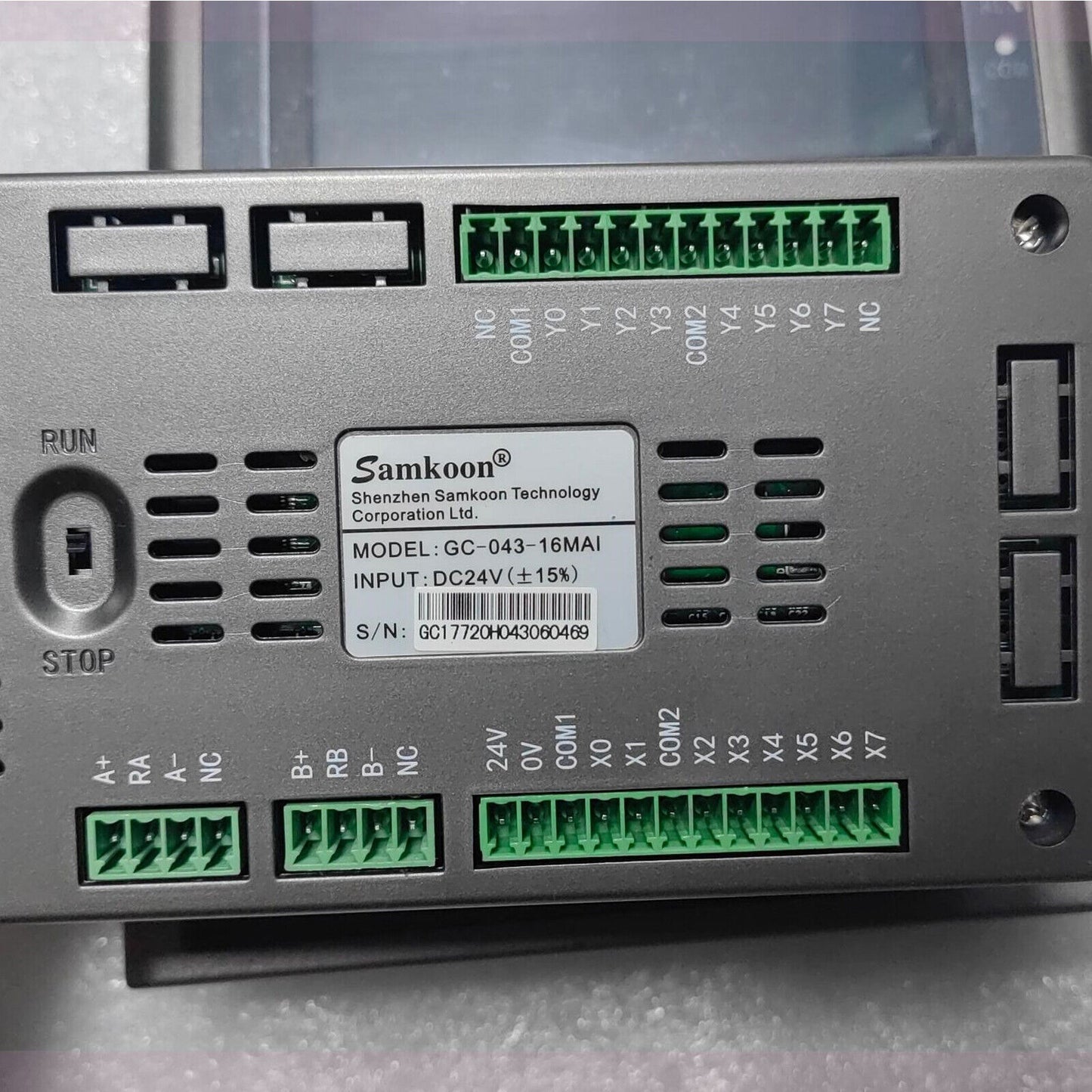 SamKoon GC-043-16MAI used touch screen fast - SAMKOON