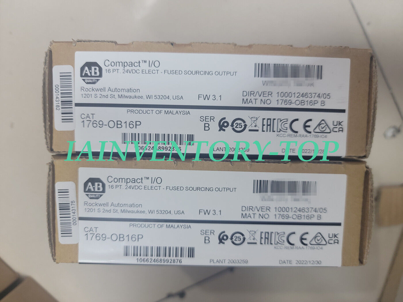Allen-Bradley 1769-OB16P 16 Pt Power Module - ALLEN-BRADLEY