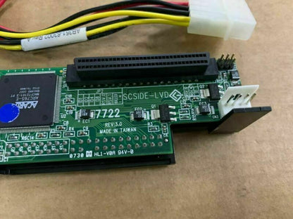 used For AEC-7722 IDE to SCSI 68-pin card with power cord - OMRON
