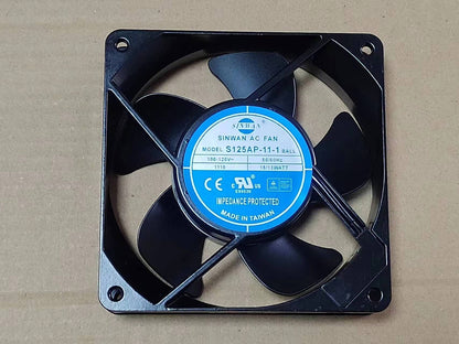new S125AP-11-1 SINWAN 100/120V 15/13W 12025 case cooling fan good work