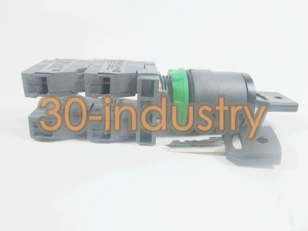 Fanuc 3-Speed Key Switch T1 A55L-DO01 - New Control Cabinet Accessory - FANUC