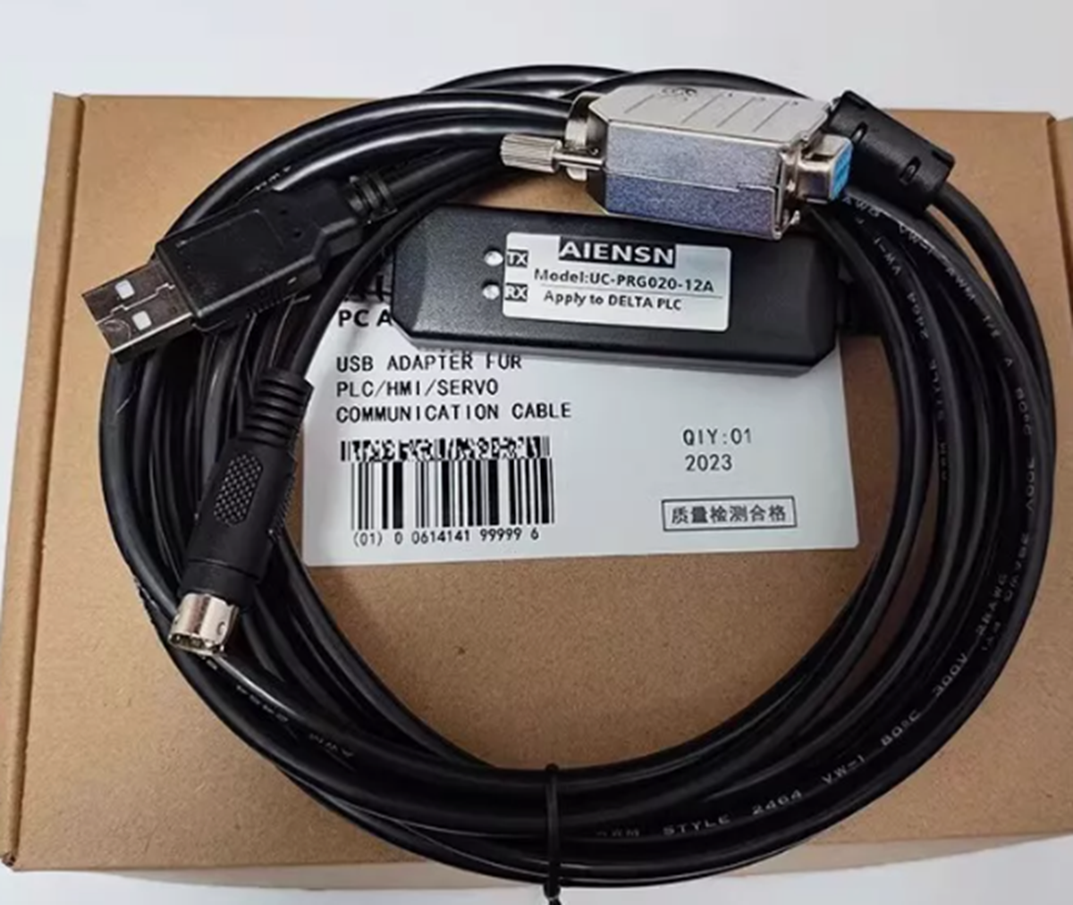 new  DELTA UC-PRG020-12A UCPRG02012A Programming Cable DELTA