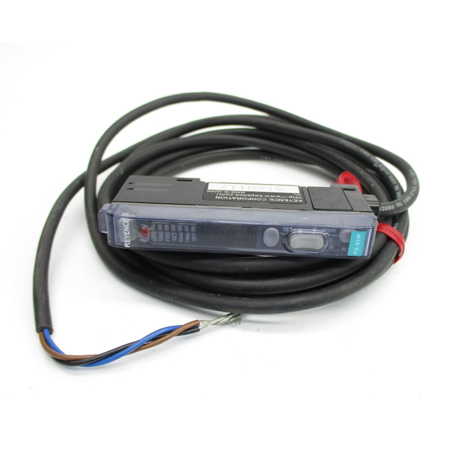 Keyence FS-V11P Amplifier Fiber Optic Digital 2M, NPN - KEYENCE
