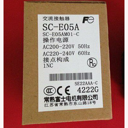 New One Fuji Electric Magnetic Contactor SC-E05A 220V - ONE FUJI